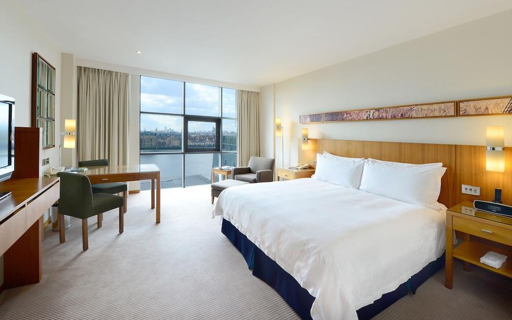 Canary Riverside Plaza Hotel London Exterior foto A room at the InterContinental London The O2